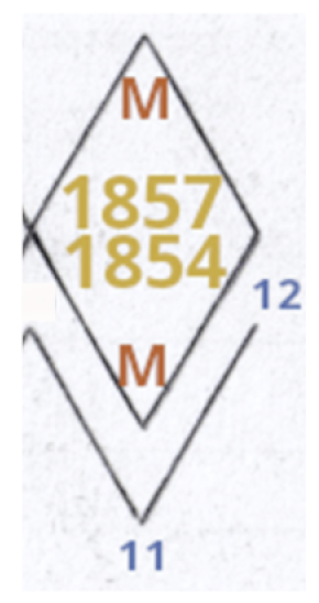 The Diamond containing Carrington 1859
